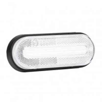 Durite 0-169-00 ADR Clear Front LED Marker Lamp 12/24V PN: 0-169-00